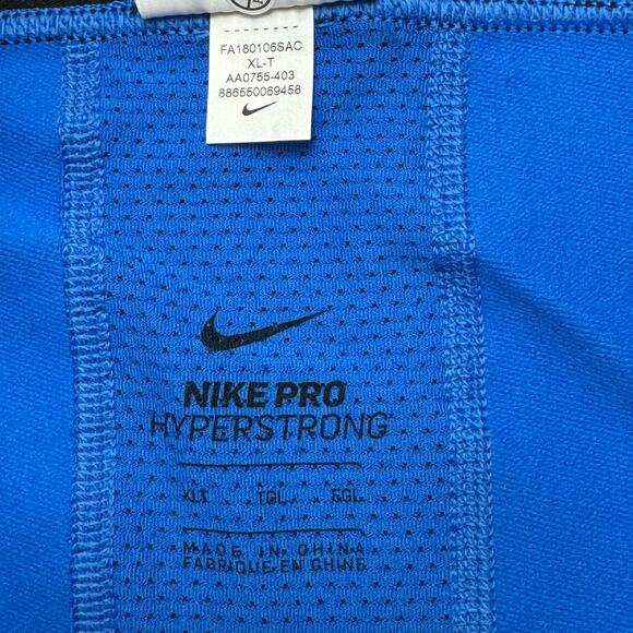 Nike Pro NBA Hyperstrong Padded Compression Pants 3/4 Red AA0755-403 XL-T NWOT - Picture 8 of 10